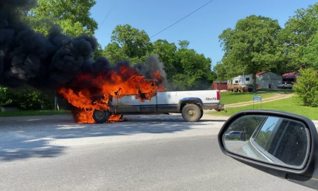 Vehicle Fire Causes Highway MM To Close For Short Period